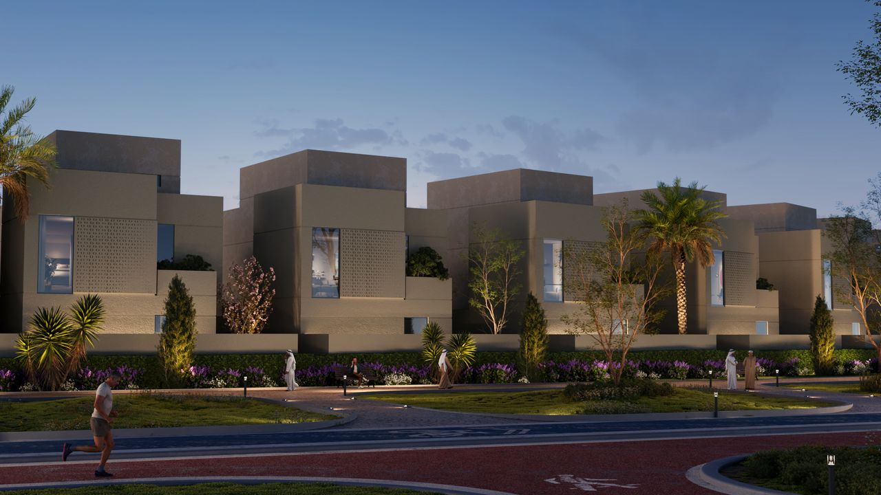 Villas with backyards
